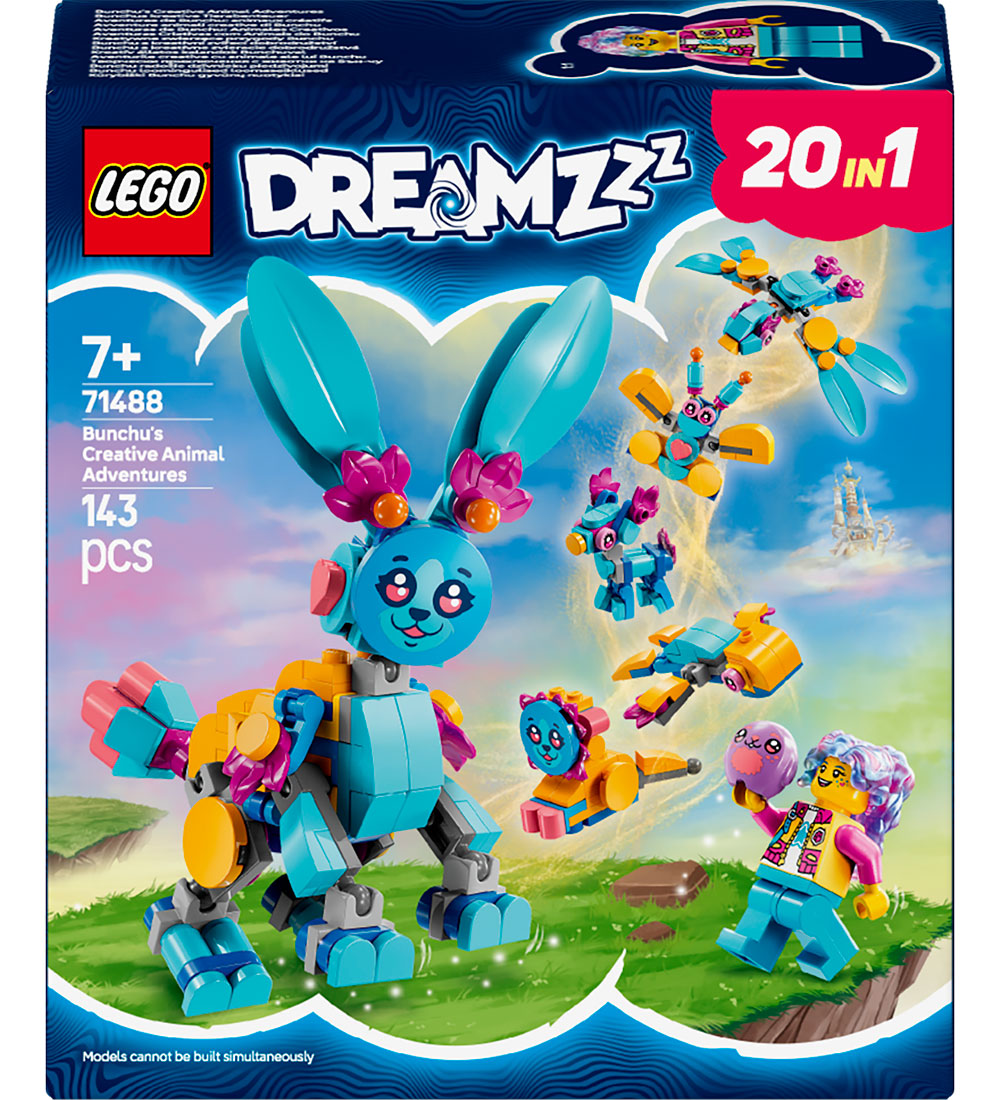 LEGO® DREAMZzz - Bunchus kreative Tierabenteuer 71488 - 143 Teil