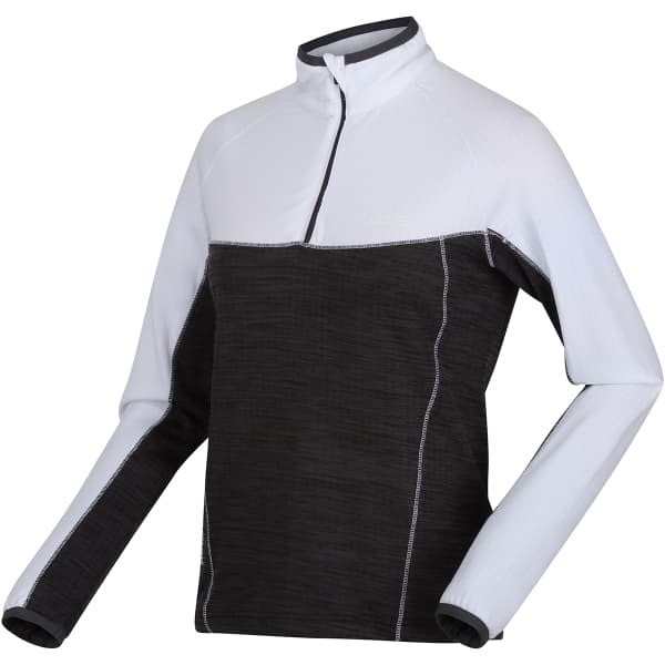 Sweat polaire randonnée REGATTA W HEPLEY WHITE/SEAL GREY MARL