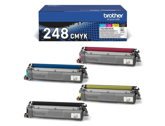 BROTHER - Cartouche toner Pack toner standard - - tn248val - cyan magenta jaun