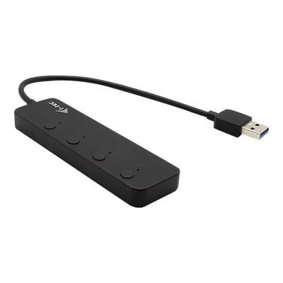 i-Tec USB 3.0 Metal HUB - Hub - 4 x SuperSpeed USB 3.0
