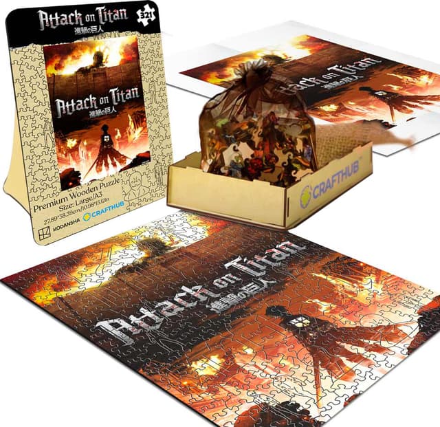 Crafthub Attack on Titan puslespil (Attack on Titan)