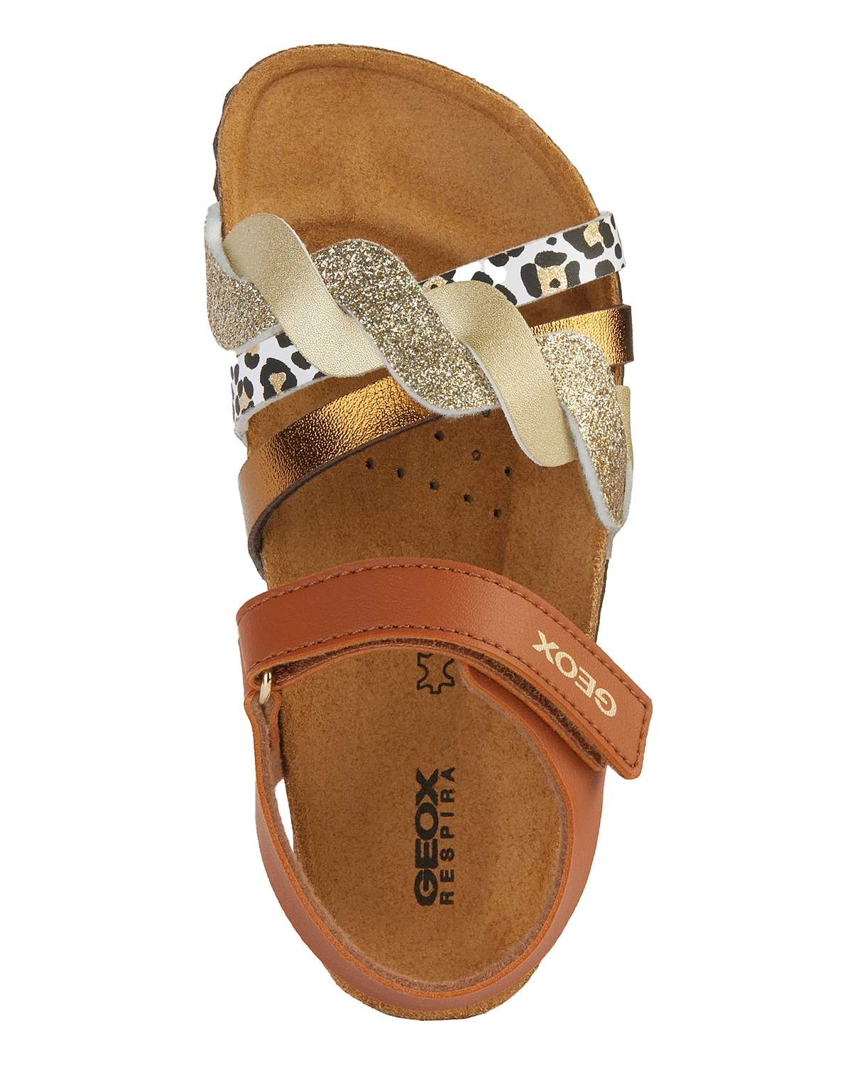 Sandalen J ADRIEL G. B in cognac/platinum