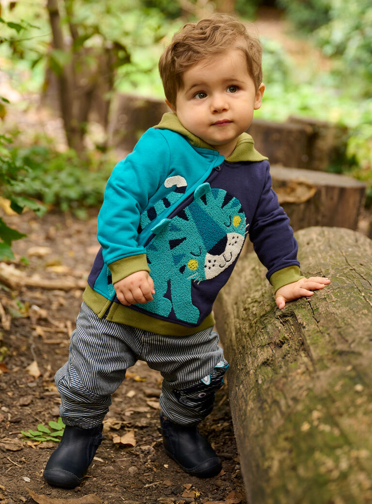 Gilet tricolore pour bébé garçon