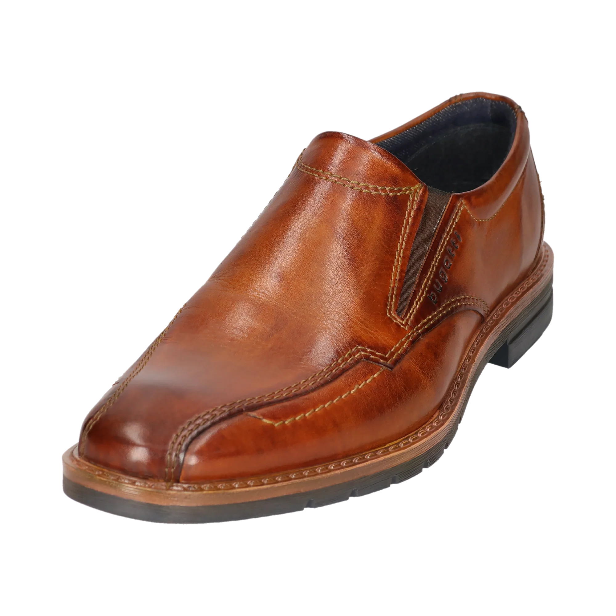 Slip-on cognac