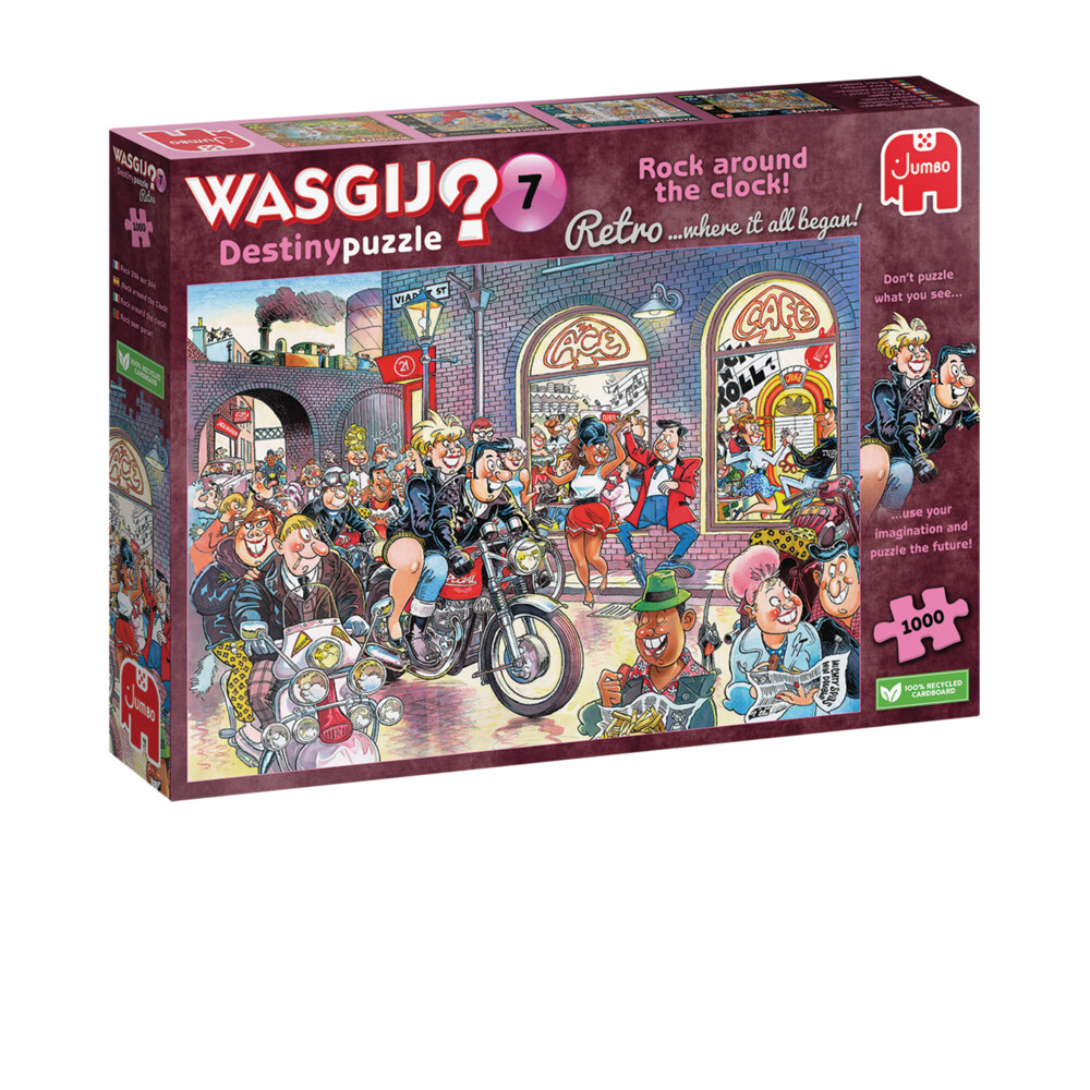 Jumbo Wasgij Destiny 7 Puzzel Rock Around The Clock! 1000 Stukjes