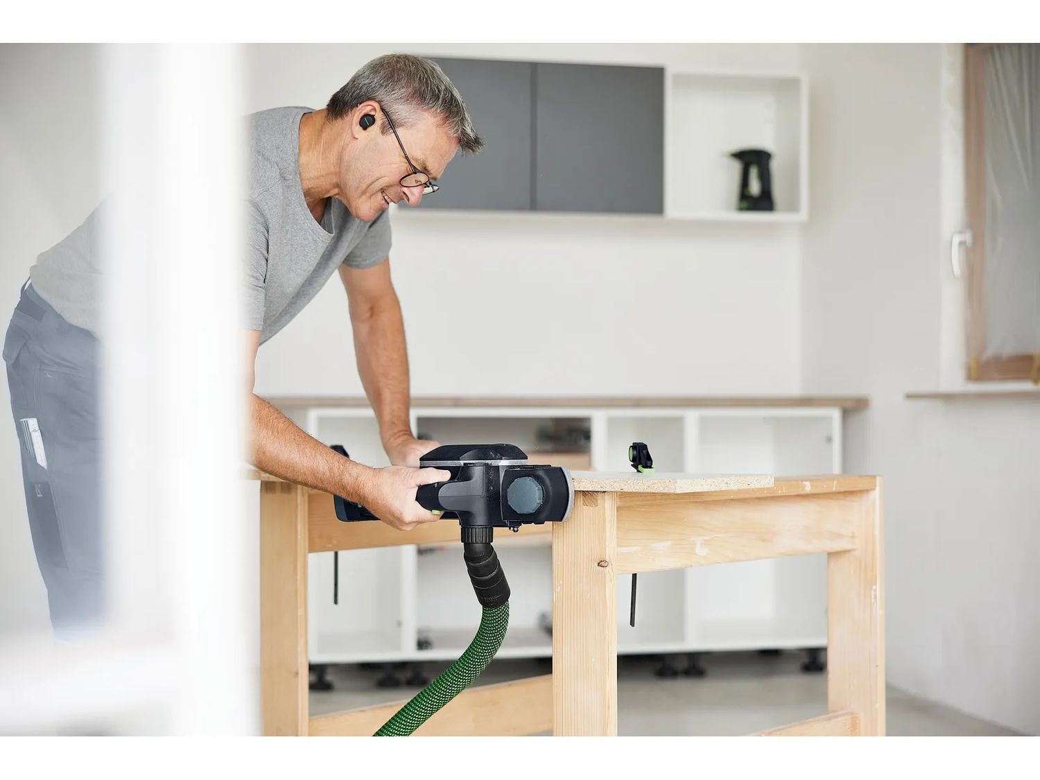 Festool HLC 82 EB-Basic-Set Accu schaafmachine - 578600