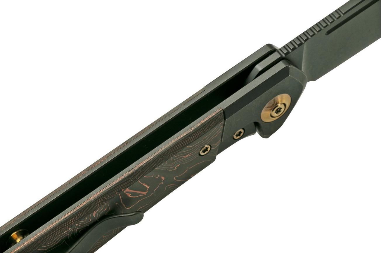 WE Knife Soothsayer WE20050-2 Grey Titanium/Carbonfiber, zakmes