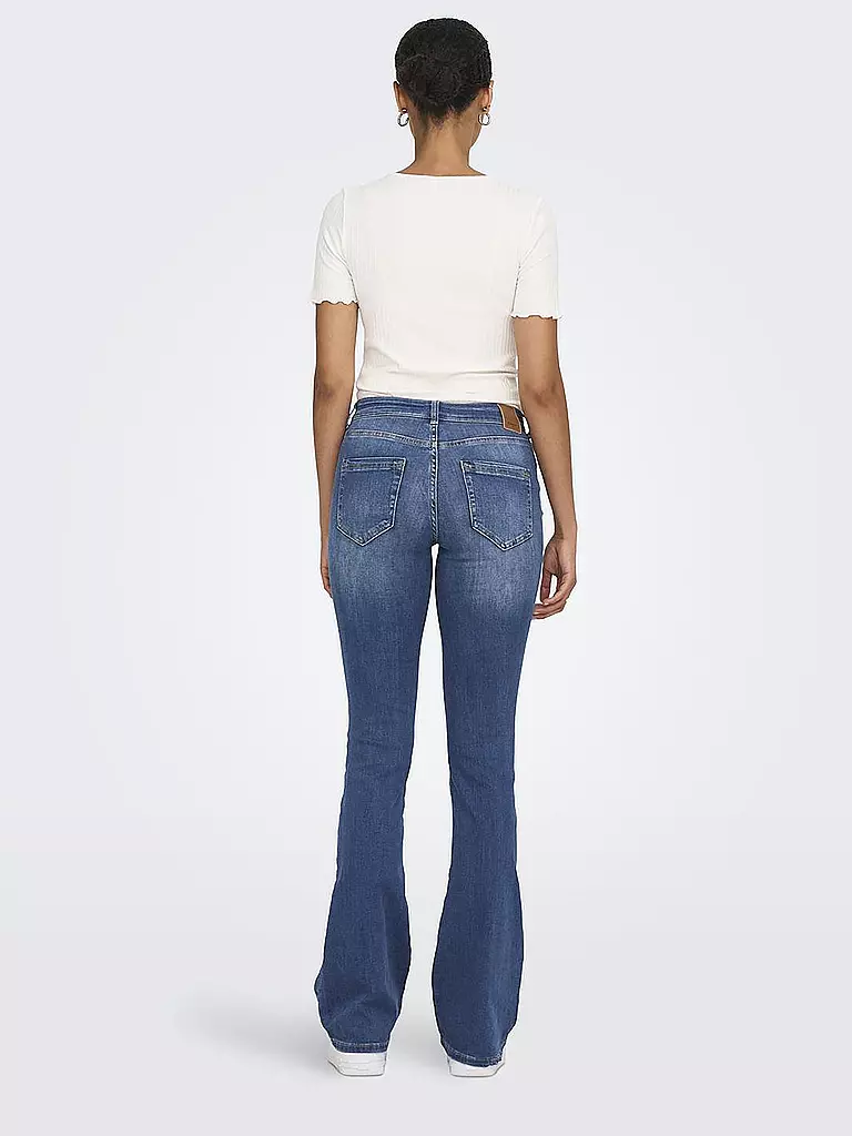 ONLY Jeans Bootcut ONLBLUSH blau