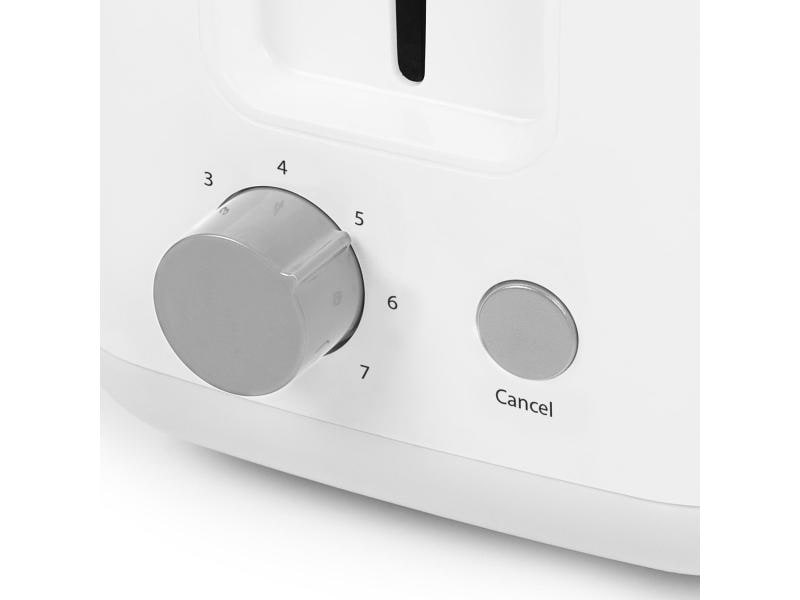 Tristar Toaster BR-1040 Weiss Klassischer Toaster, Weiss