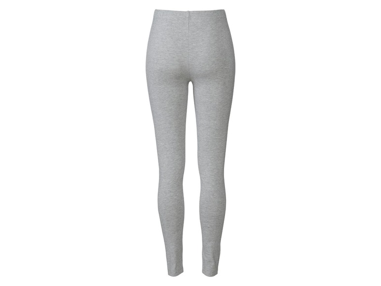Set van 2 leggings voor dames, biokatoen