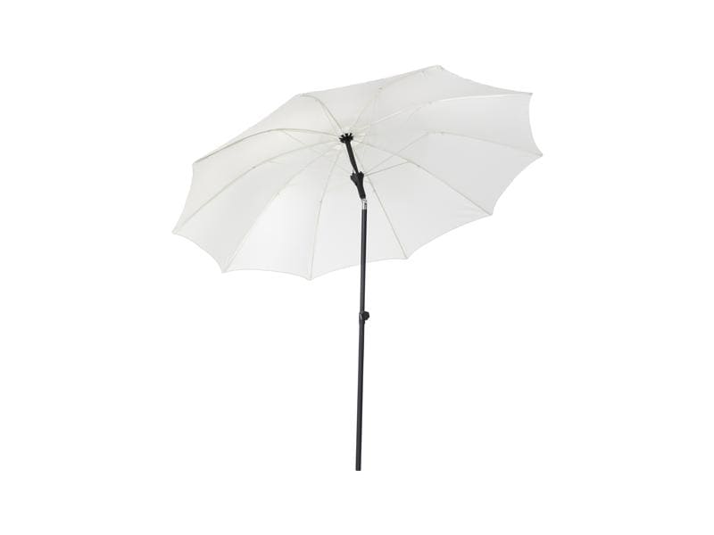 COCON Sonnenschirm TR-004, Ø 270 cm, Push-up, Nature Must-Have an heissen Sommertagen