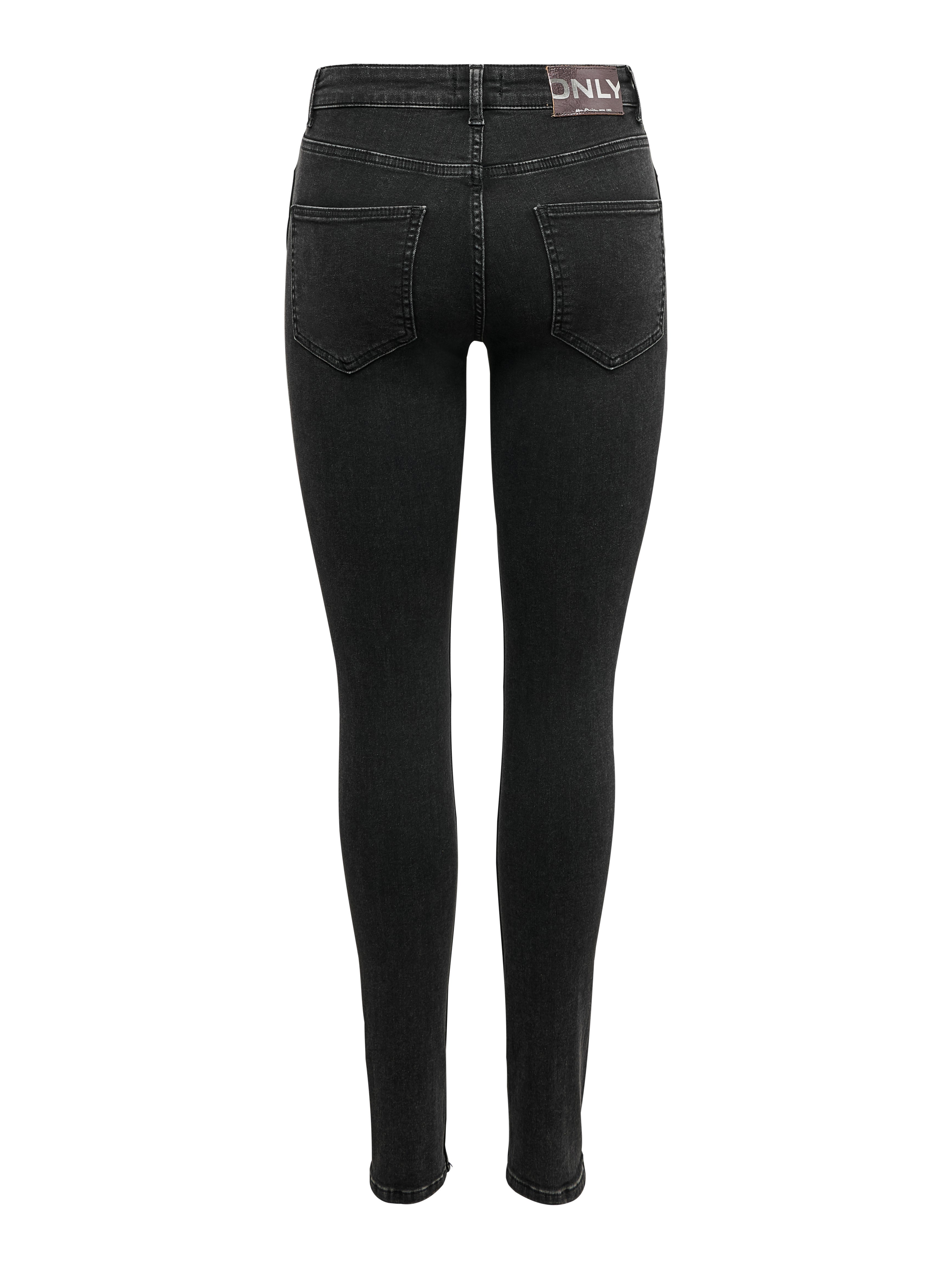 ONLBOBBY Mittlere Taille Skinny Fit Jeans Black