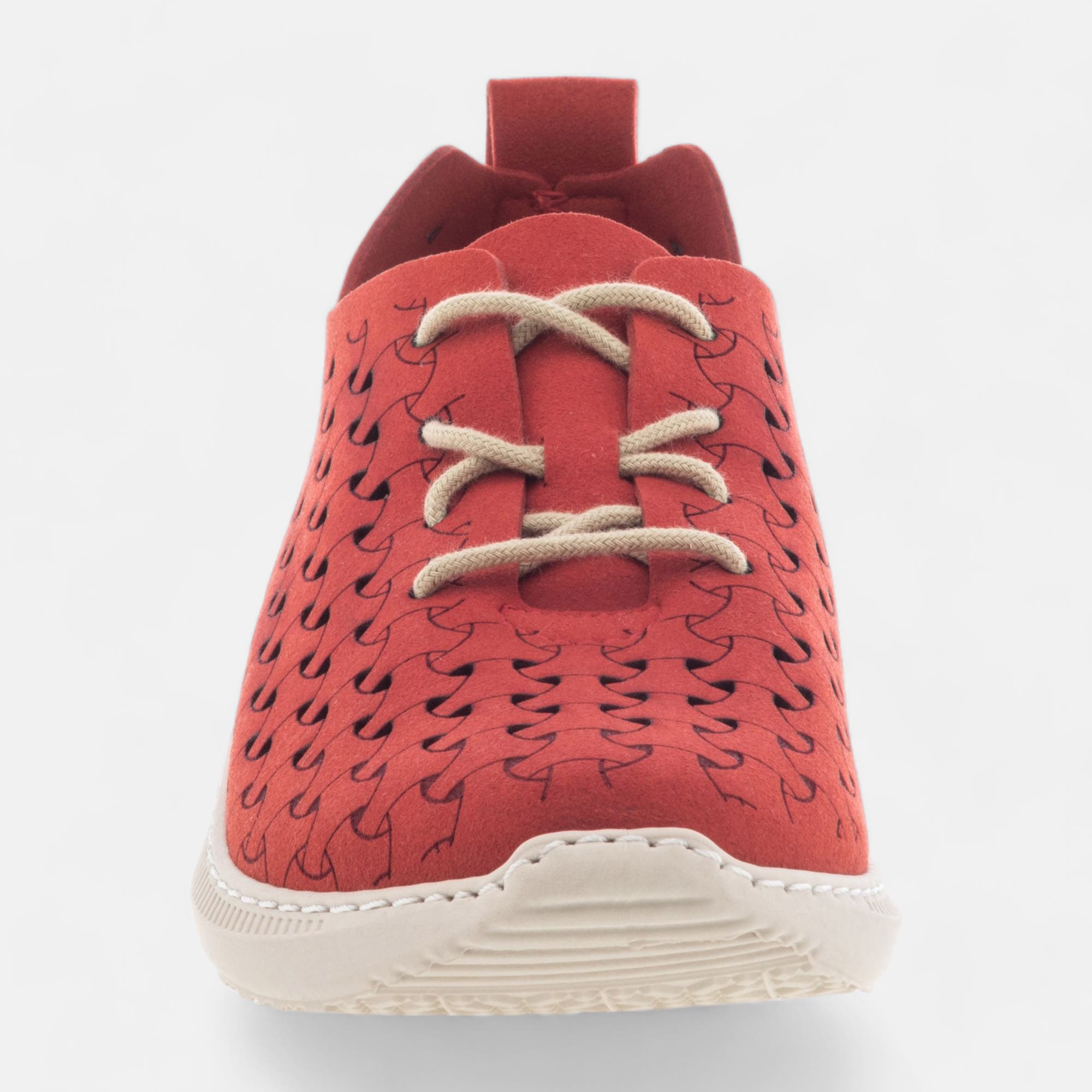 Baskets basses Femme rouge