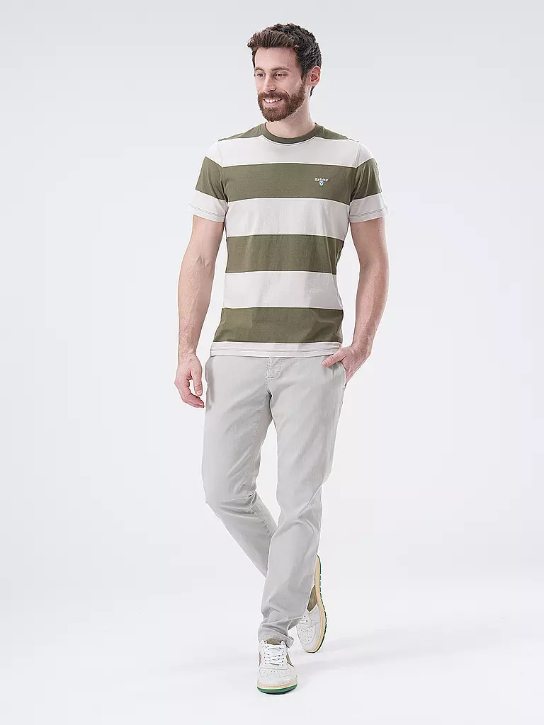 ALBERTO Chino Slim Fit ROB LIGHT SUPERSTRETCH hellgrau