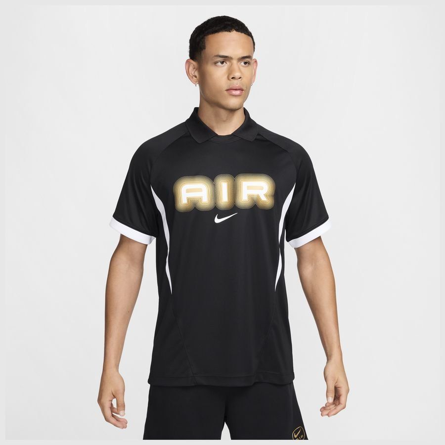 Nike Air T-Shirt NSW - Noir/Blanc/Doré