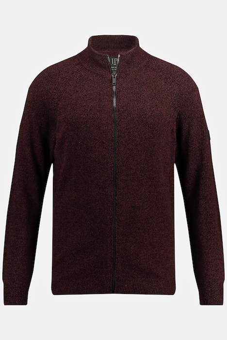 Strickjacke, two tone, Raglan
