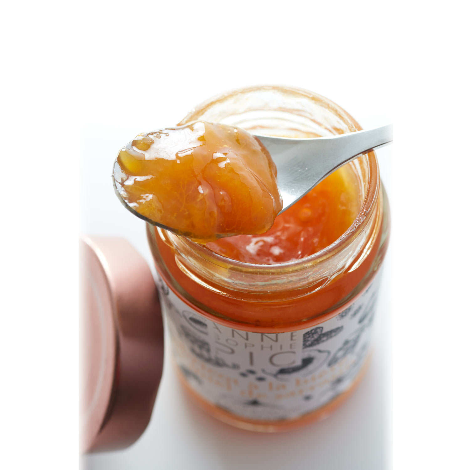 Confiture d'abricot à la bière au miel de sarrasin