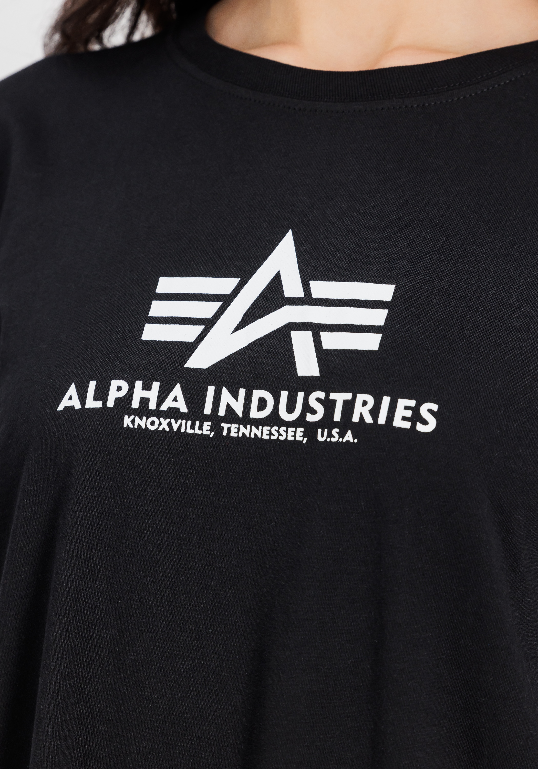 Alpha Industries Shirtkleid »Basic Long T-Shirt BL W«