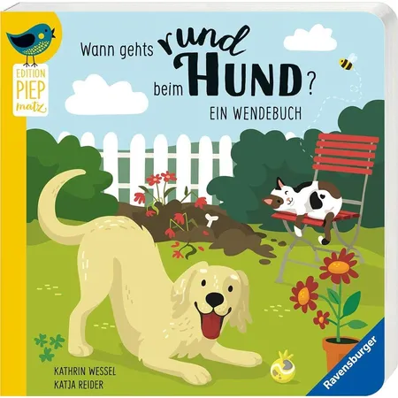Ravensburger Edition Piepmatz: Hund/Katze - Wendebuch
