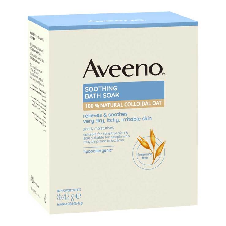 Aveeno Beruhigender Badezusatz, 8X42 g