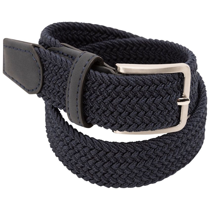Ceinture réglable élastique tressée pour garçon - Bleu marine