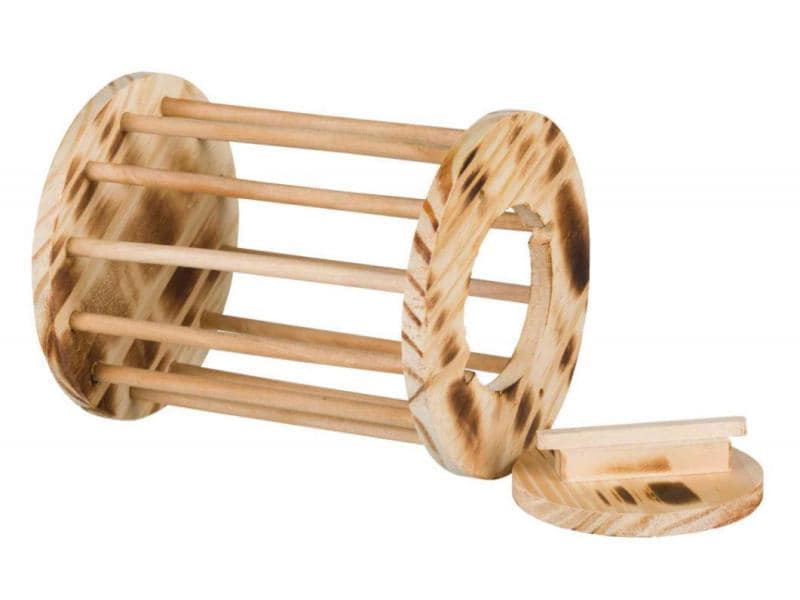 Trixie Heuraufe Rolle, ø 15 × 19 cm Raufe mit Deckel
