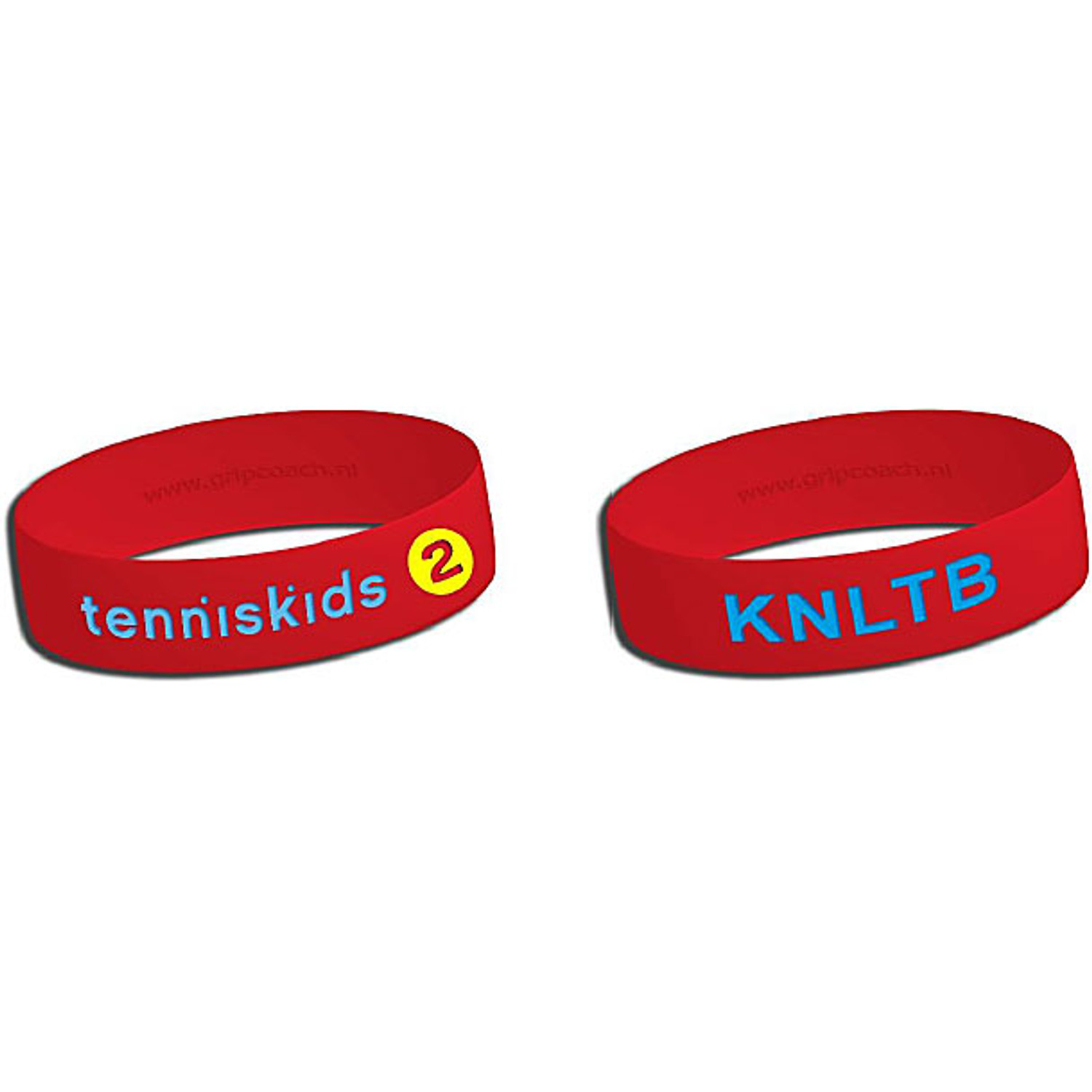 KNLTB Gripfixers Rood 2 10 stuks