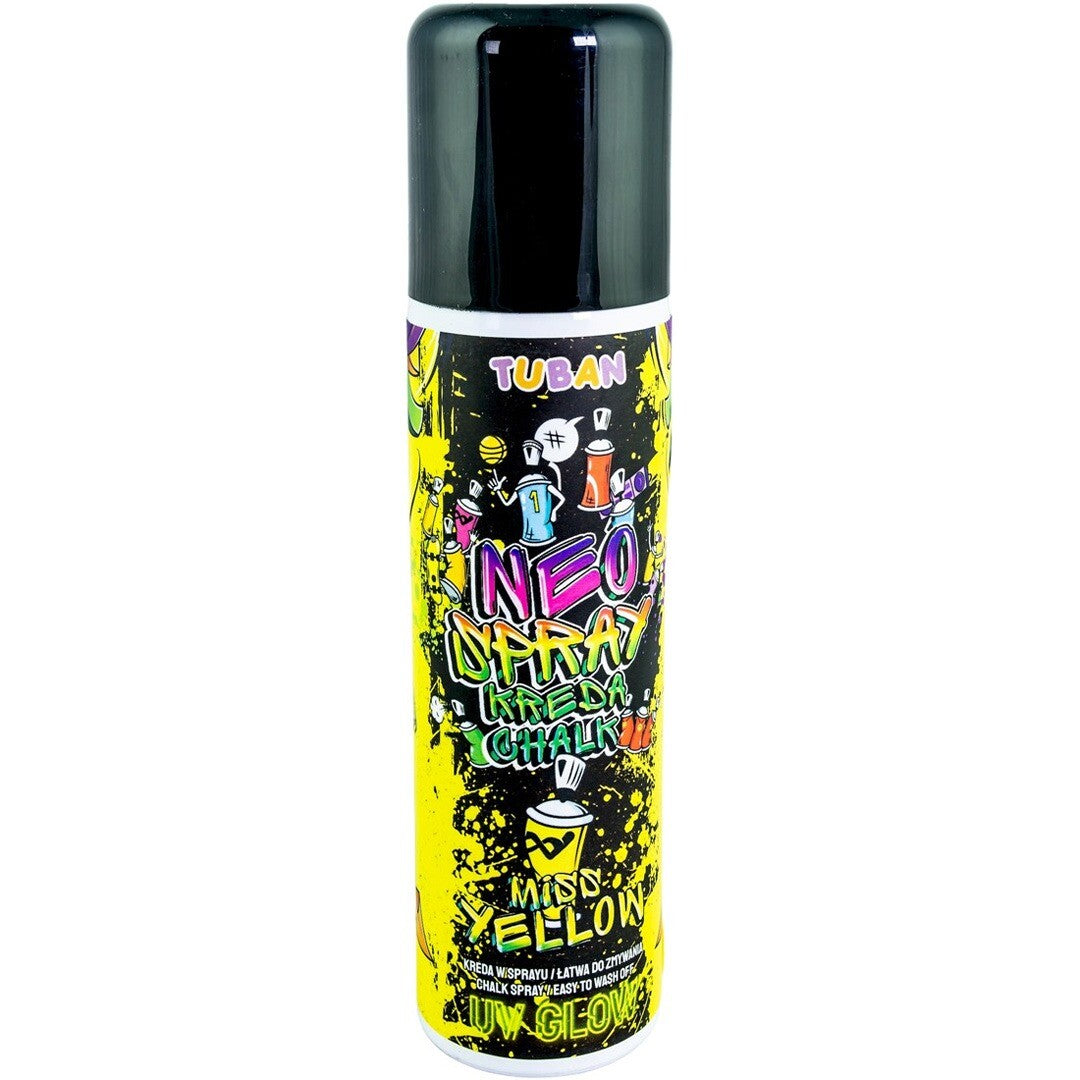 Tuban krijtspray neo - geel