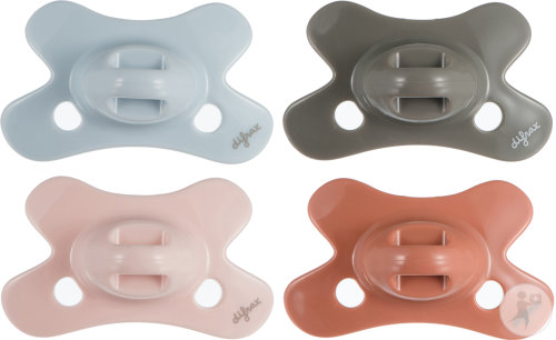 Difrax Natural Sucette 0-6 Mois Uni/Pure Assorti 1 Pièce