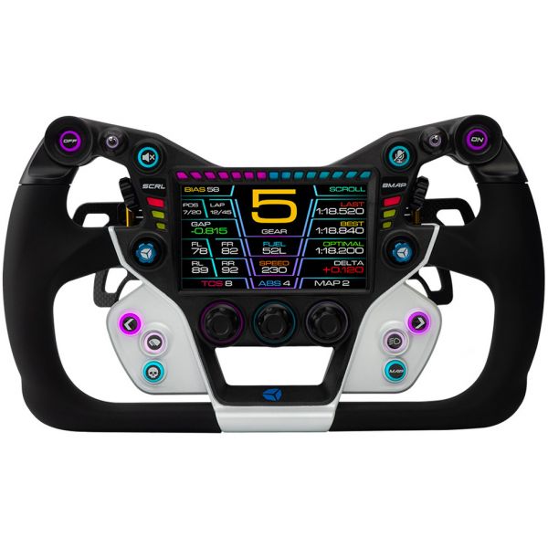 Cube Controls Volante GTX2 Grip (30cm) Branco / Azul