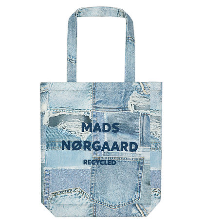 Mads N?rgaard Shopper - Recycled Boutique Athene - Denim AOP