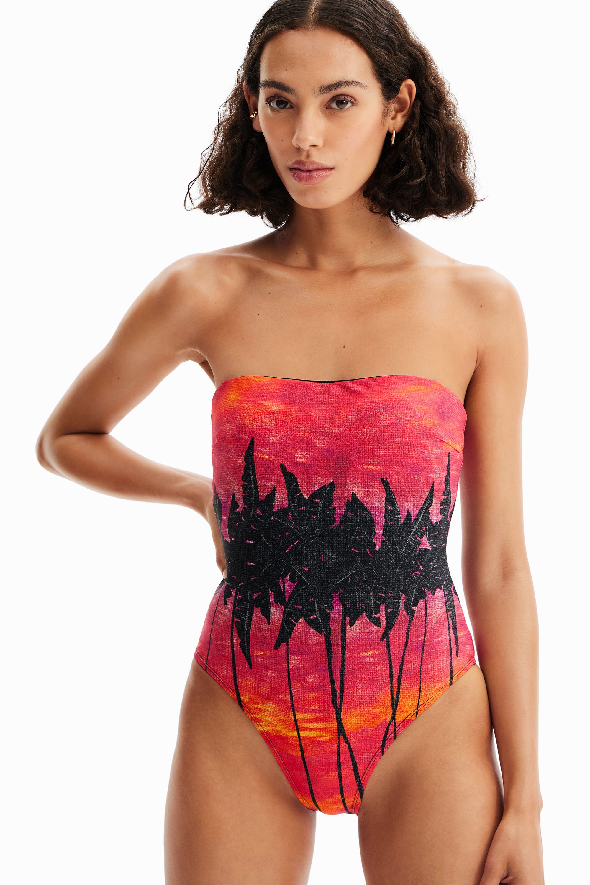 Maillt de bain bandeau Stella Jean