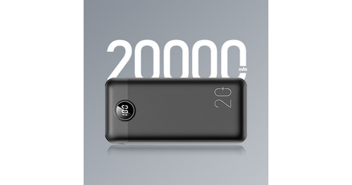 VEGERL20S powerbank 20.000 mAh  (Wit)