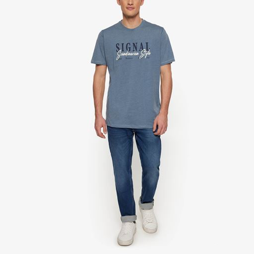 Signal Eric Gavin T-shirt, Heritage Blue Melange, M