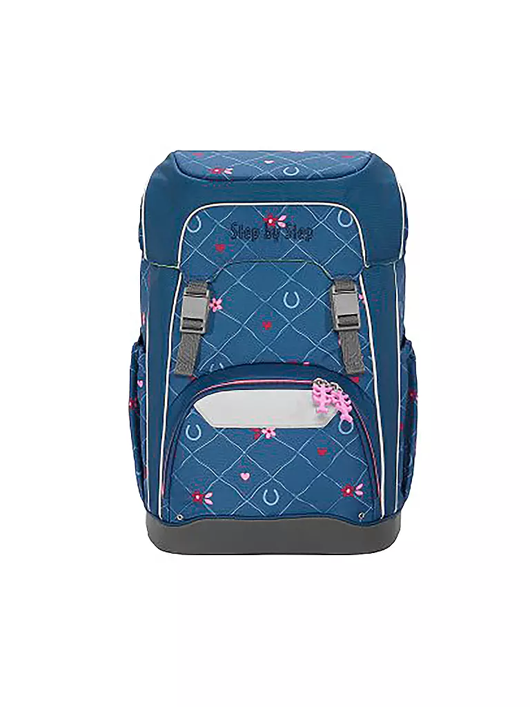STEP BY STEP Schulrucksack Set GIANT Horse Lima dunkelblau