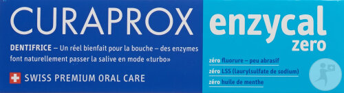 Curasept Curaprox Enzycal Zero Dentifrice Tube 75ml