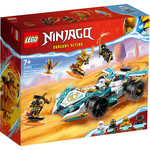 LEGO Ninjago Zanes Dragekraft-Spinjitzu Racerbil - 71791