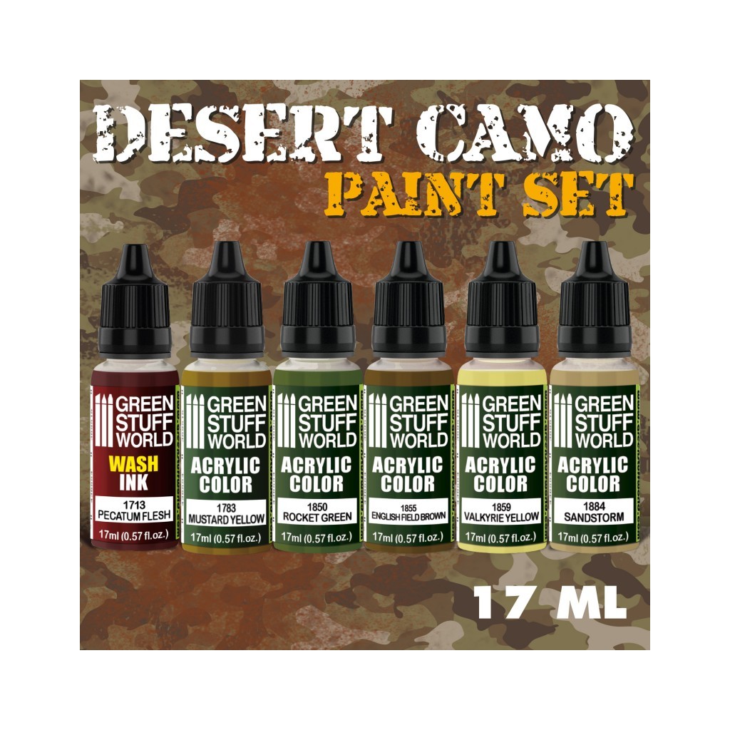 Set de Peinture - Camouflage Desert