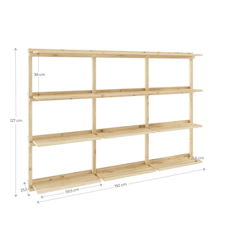 Karup Design Groove wandplank 192x127