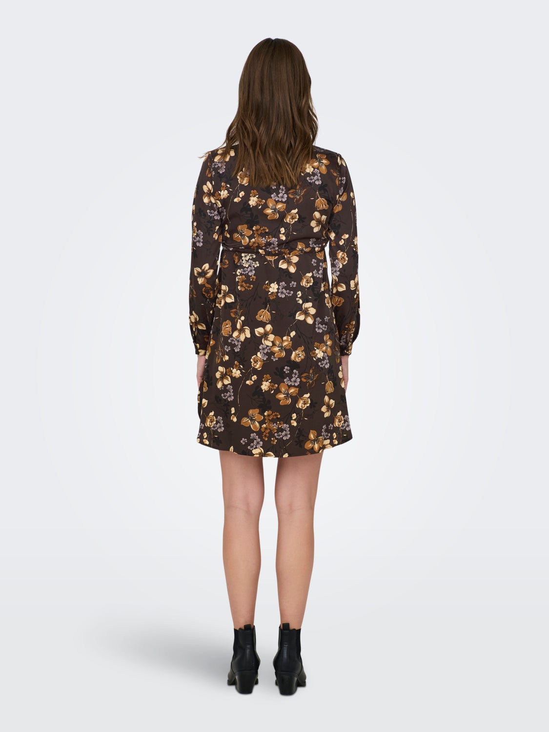 OLMORIENT Kurzes Kleid Slate Black