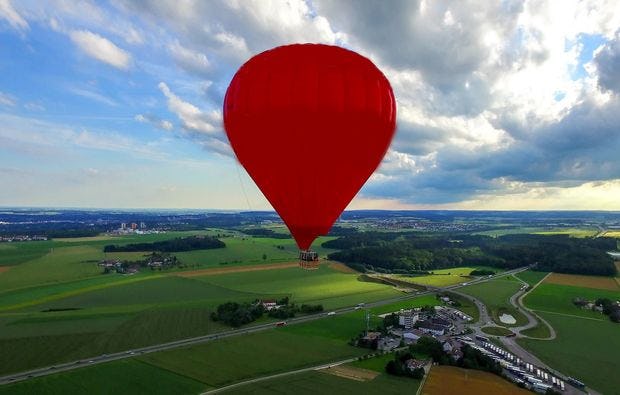 Ballonfahren in Ulm als luftige Geschenkidee
