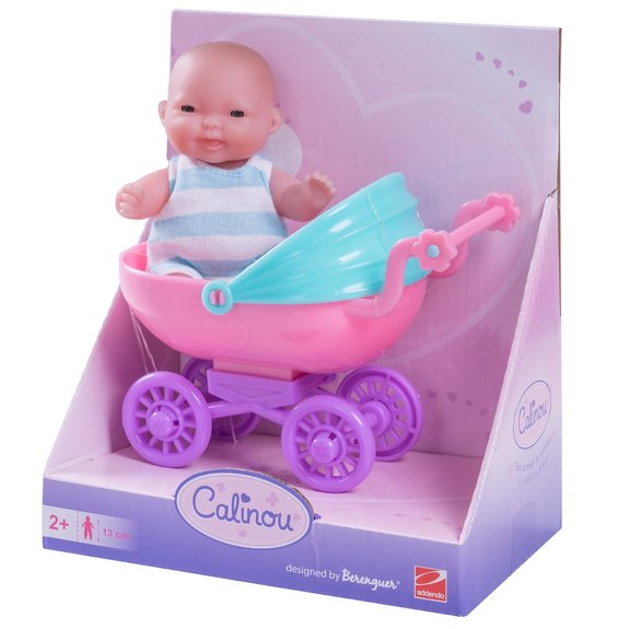Poupon Calinou 13 cm + Accessoires
