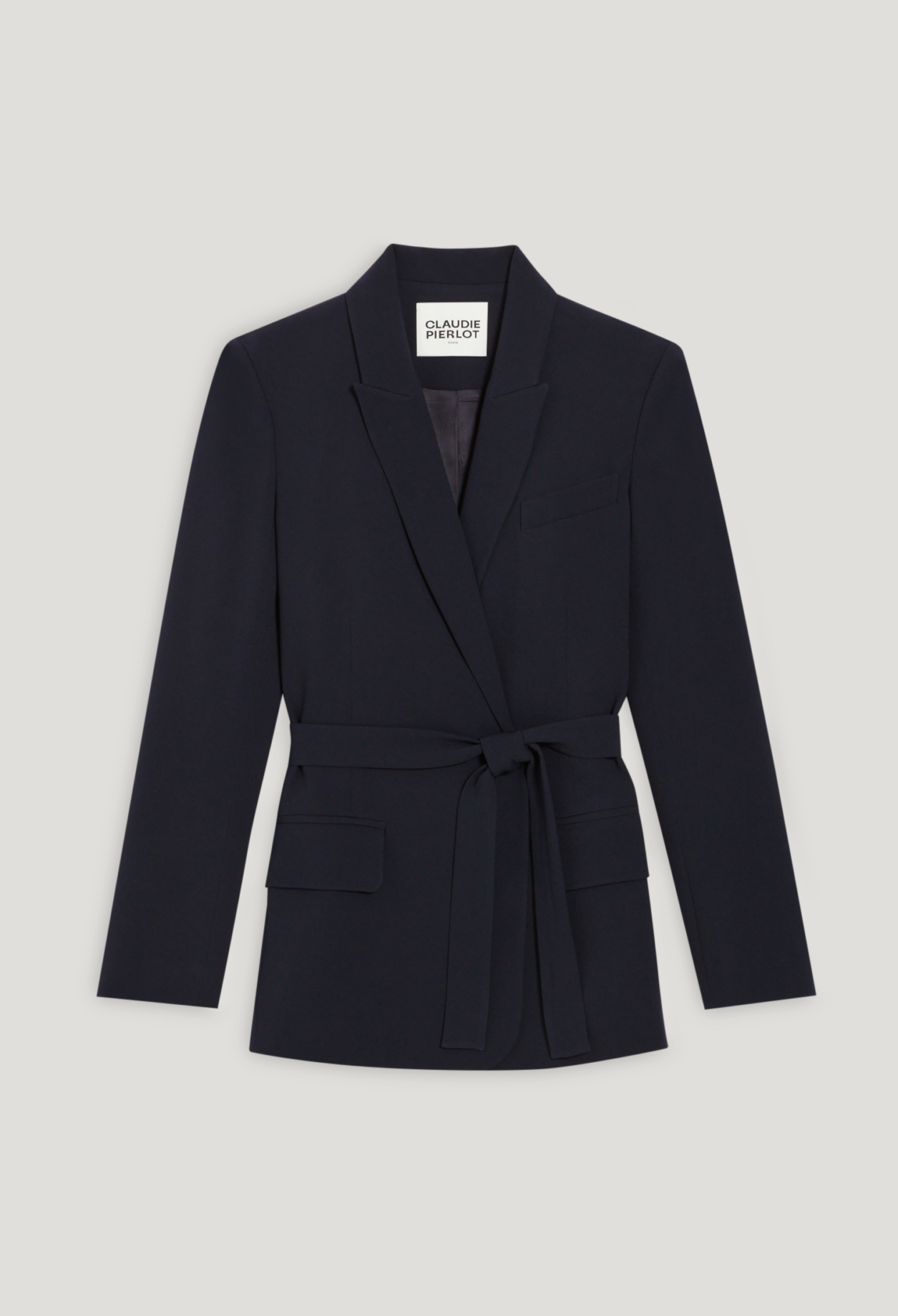 Veste tailleur bleu marine