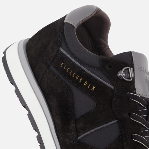 Cycleur de Lux Basculer Sneakers zwart suede