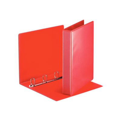Esselte ESSENTIALS - Classeur à anneaux personnalisable - Dos 51 mm - A4 - pour 280 feuilles - rouge