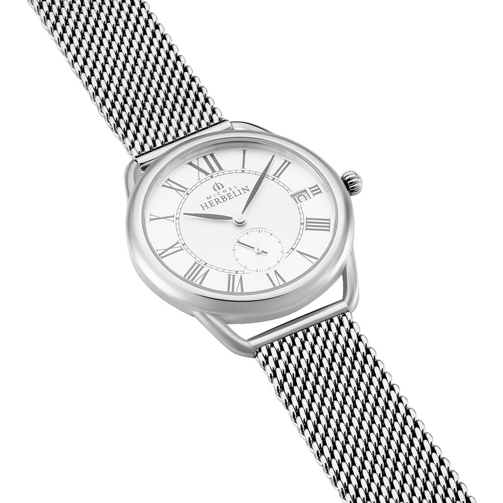 Montre Michel Herbelin Equinoxe Argent