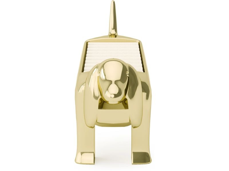 Umbra Ringhalter Dachsie, Gold Ringhalter in Dachsform