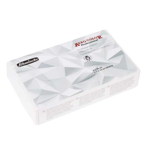 SCHMINCKE AERO COLOR® Professional Airbrushfarben, 5er-Set