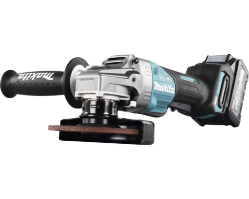 Makita XGT® GA013GM201 40V accu haakse slijper, inclusief 2 accu's (4,0Ah), lader en MAKPAC maat 4 koffer