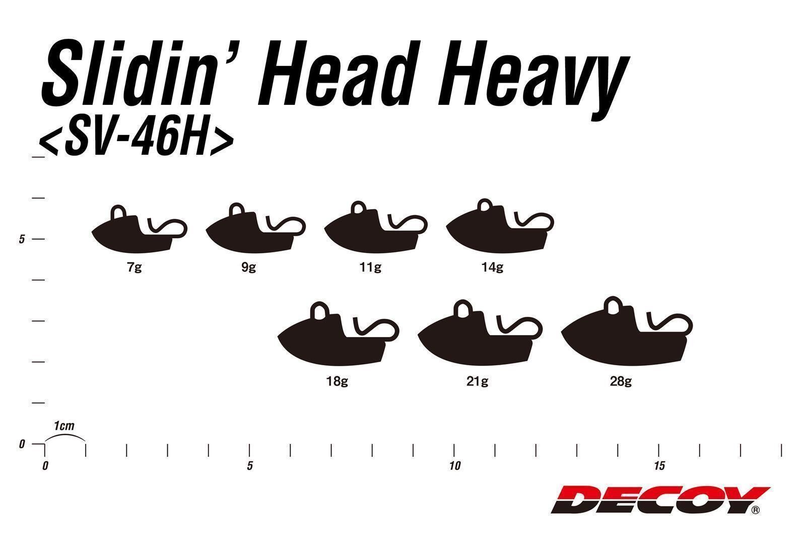 DECOY Slidin Head Heavy SV-46H (9g)